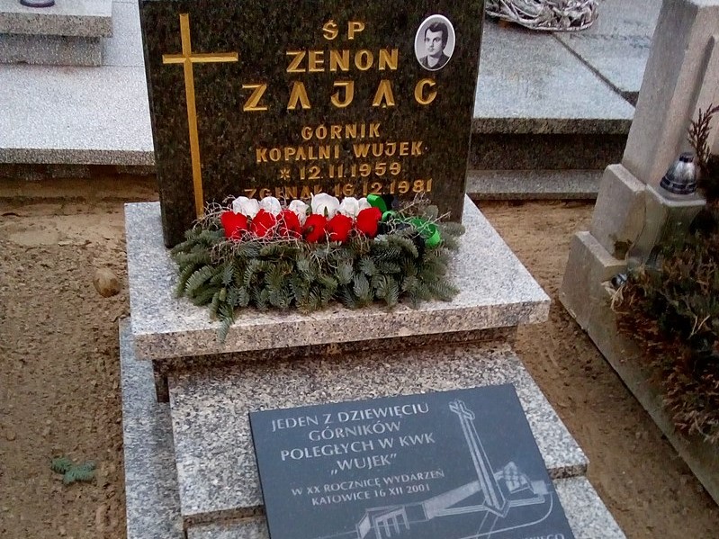 Grób Zenona Zająca w Rostarzewie - Wikipedia