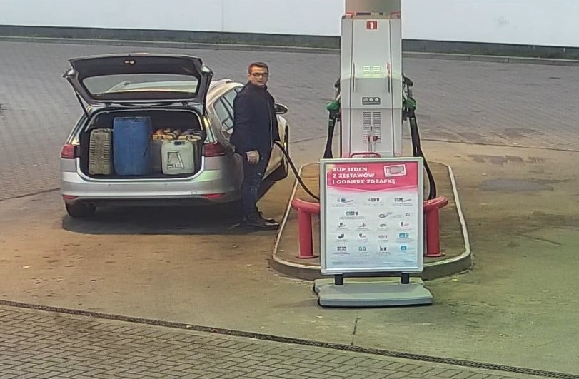 złodziej paliwa międzychód - KPP Międzychód