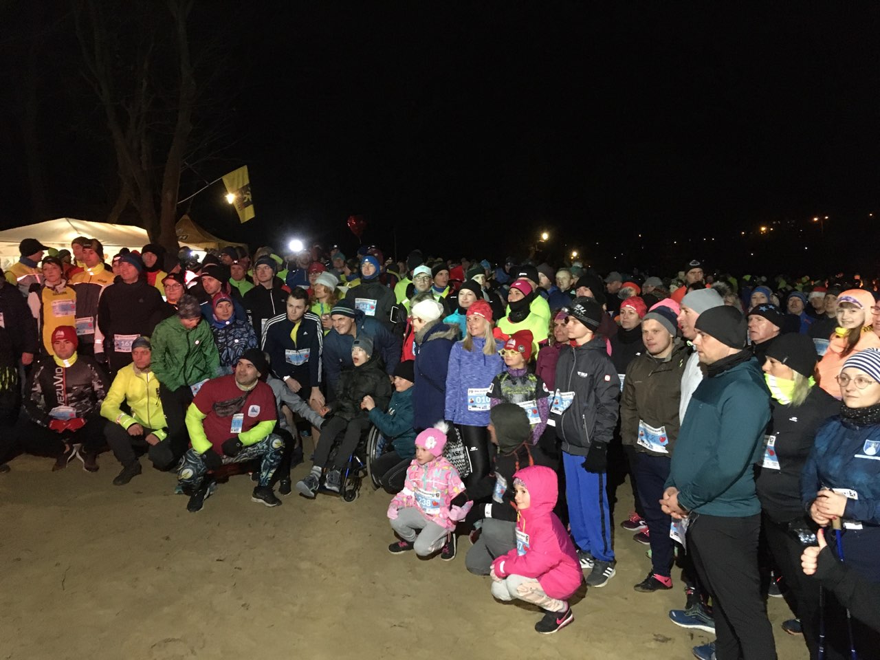 bieg sylwestrowy jezioro winiaty w gnieźnie - Rafał Muniak