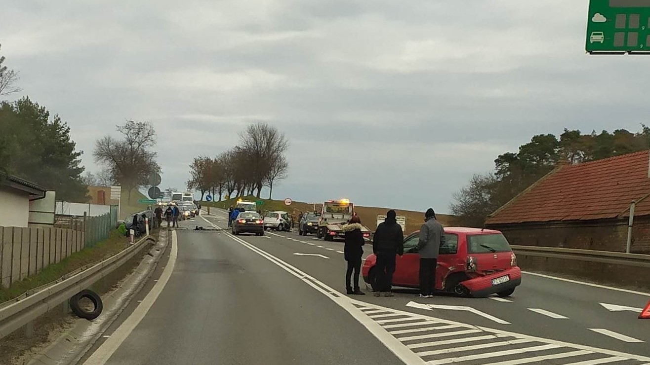 wypadek rosnówek  - MotoSygnały