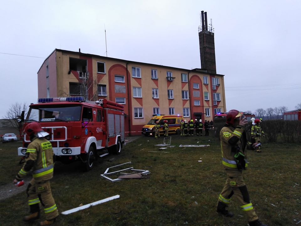 wybuch gazu Kruchowo - Trzemeszno24.info