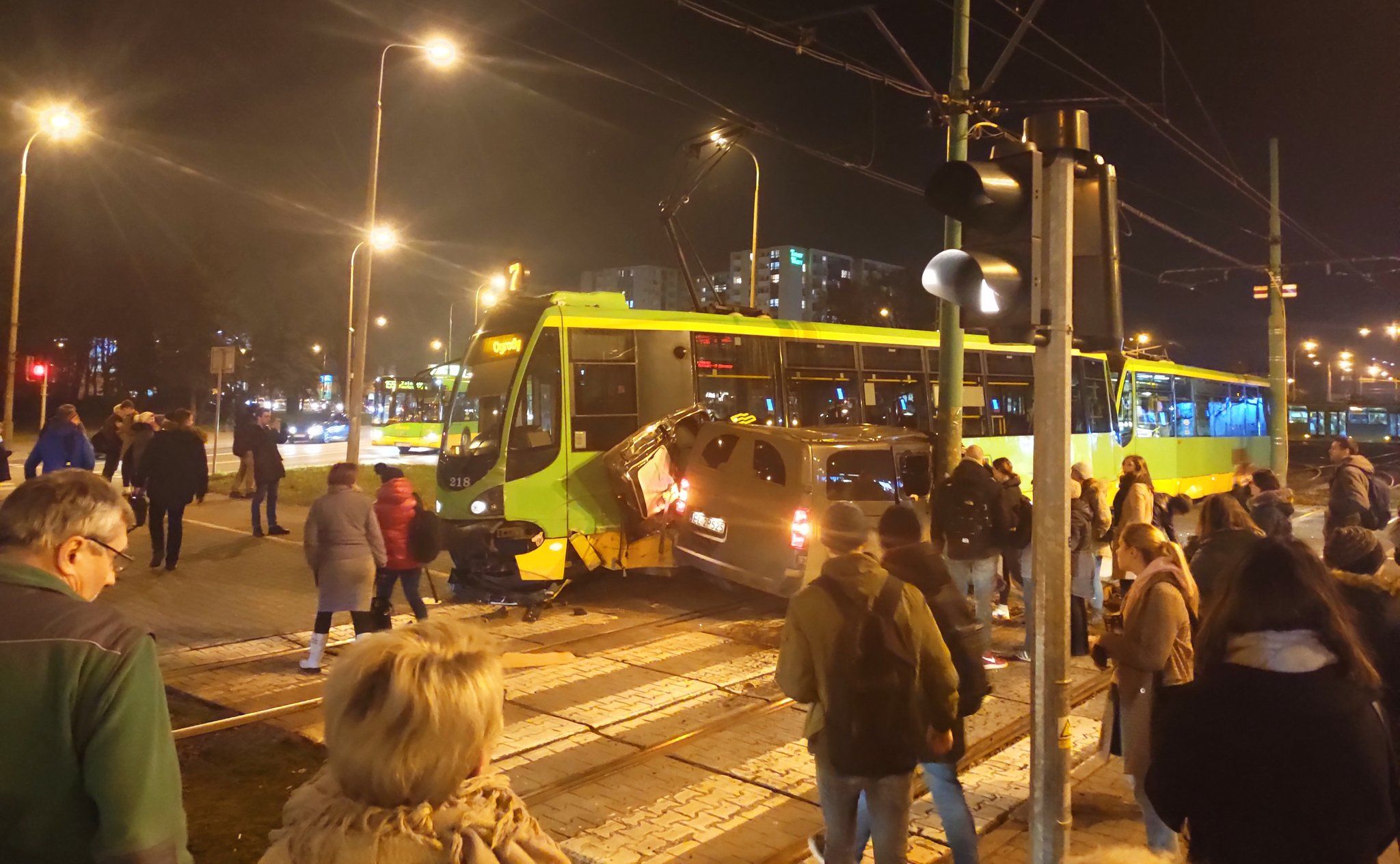 wypadek rondo rataje - Arkadiusz Waluk