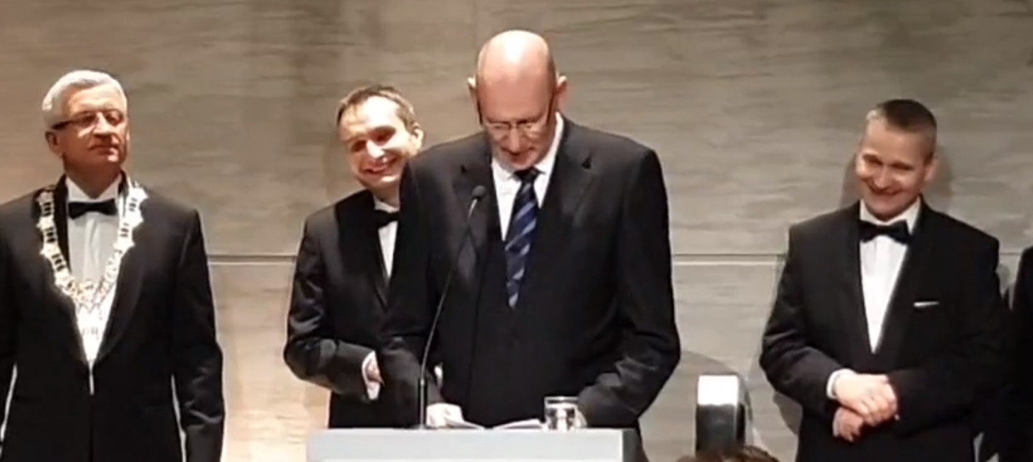 Jens Ocksen laureatem Złotej Pieczęci 2020 - FB UM Pń/live 