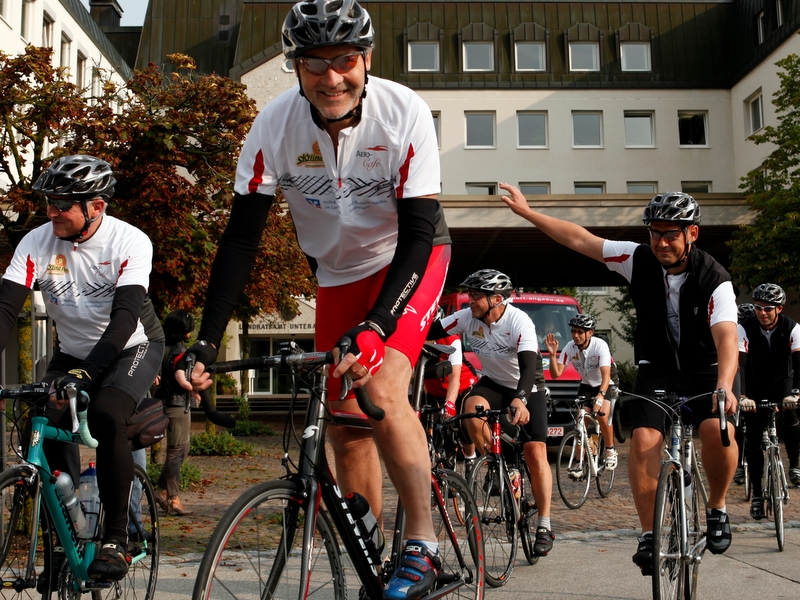 Rowerzyści do Gostynia - Powiat Gostyń