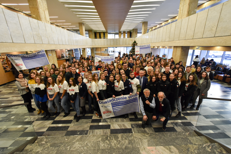 transplantacja drugie życie akcja  - Wojtek Wardejn