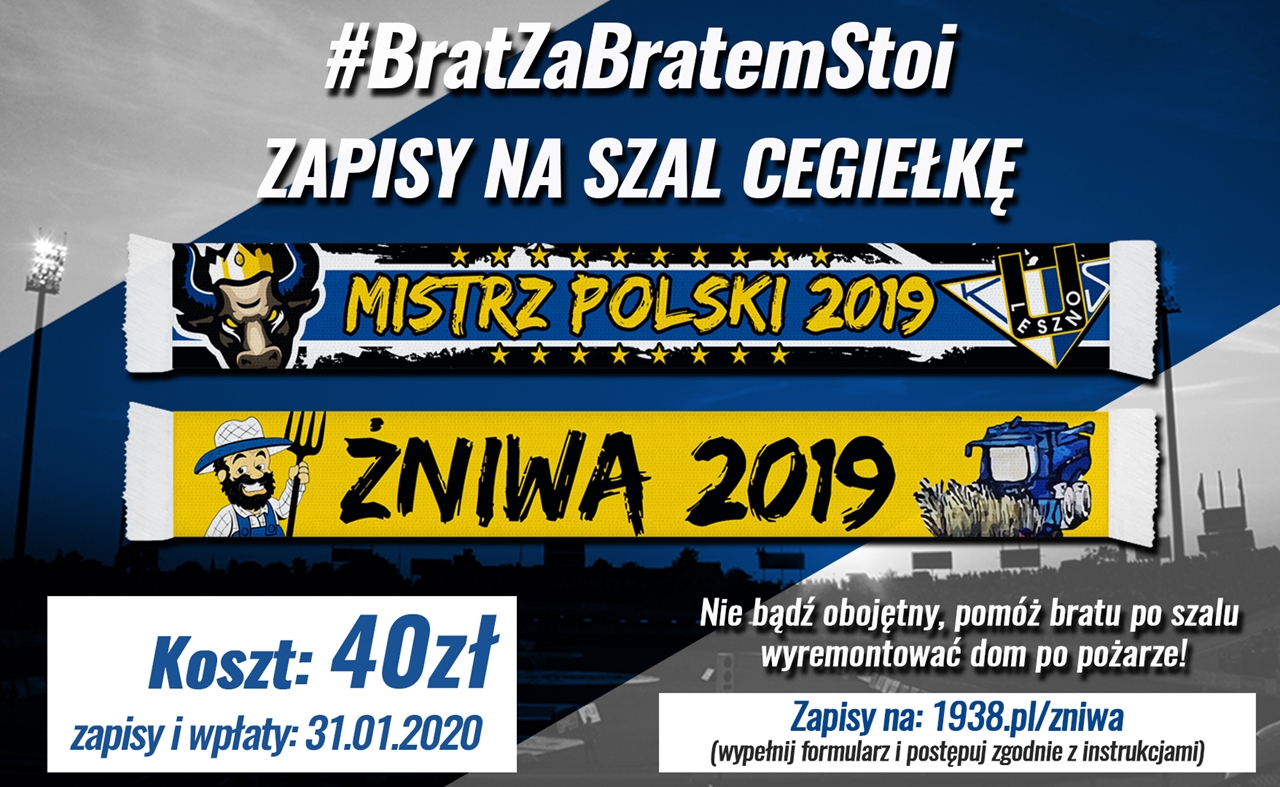 brat za bratem stoi akcja unia leszno - Stowarzyszenie Sympatyków Klubu Unia Leszno