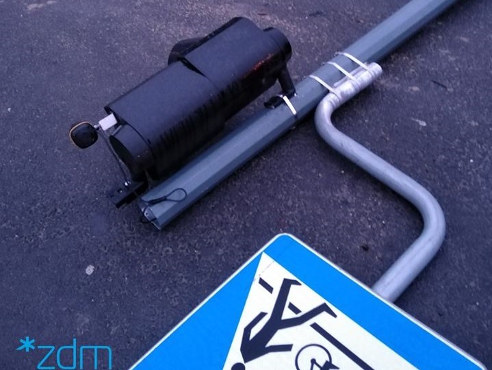 sygnalizacja zepsuta rondo solidarności - ZDM