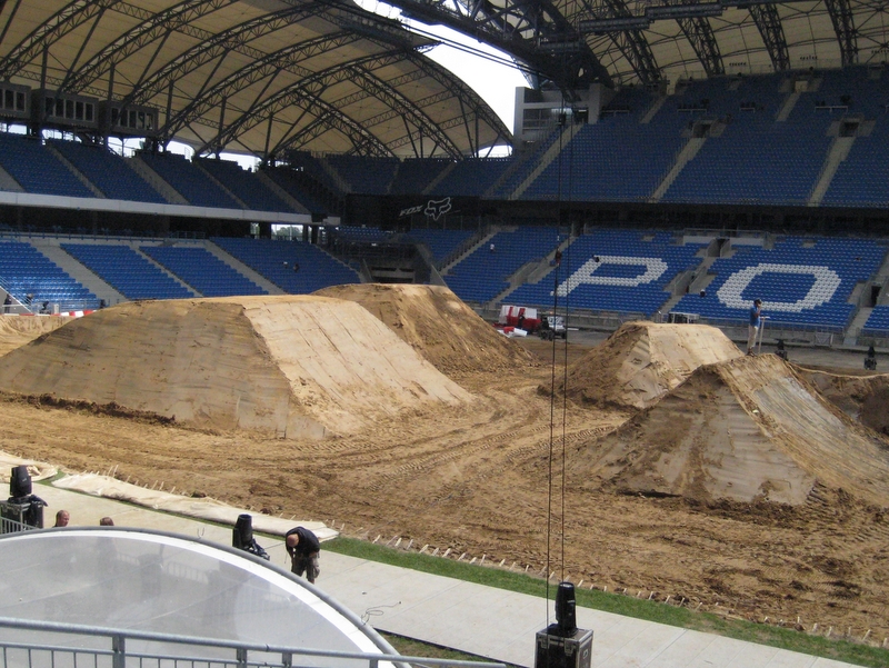 Stadion Miejski przed zawodami RedBull - Adam Michalkiewicz