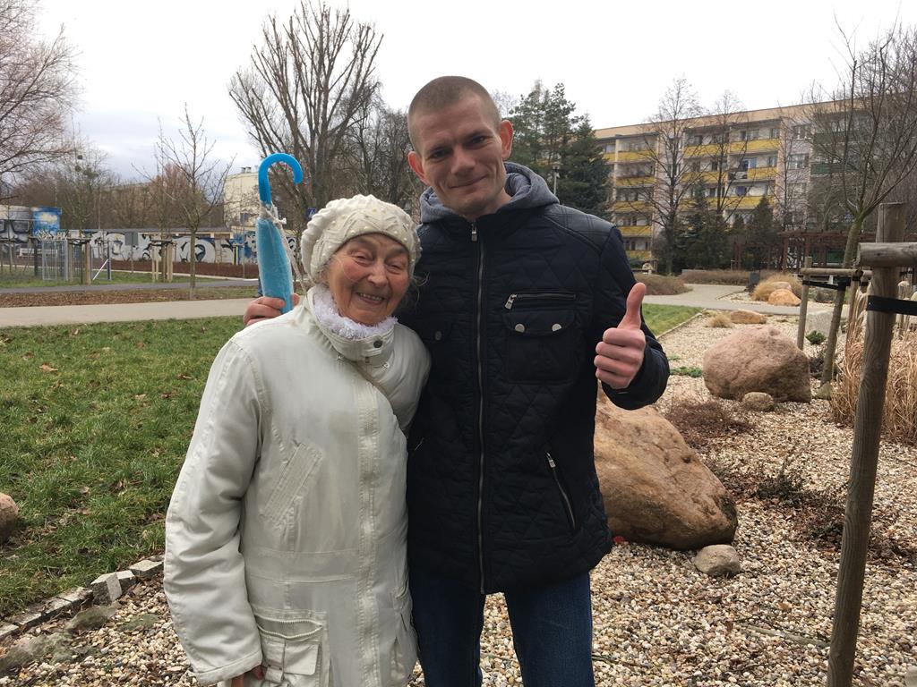 pani maria i Jacek Klimczak z Żerkowa maraton - Adam Sołtysiak