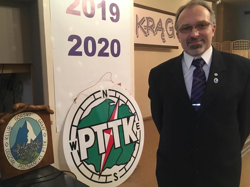 Klub Górski Grań prezes klubu Stanisław Dankowski - Jacek Butlewski