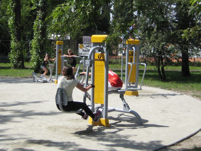 Siłownia Openair - park Kasprowicza - Jacek Butlewski