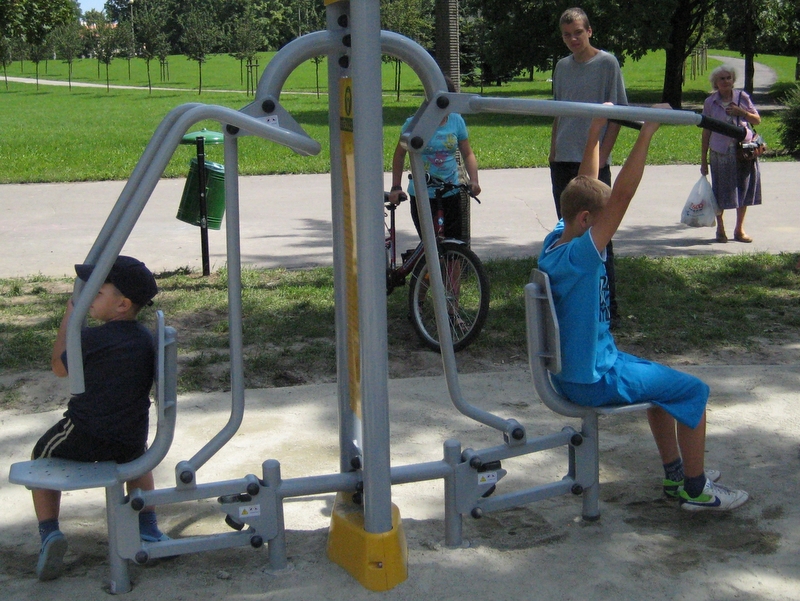 Siłownia Openair - park Kasprowicza - Jacek Butlewski