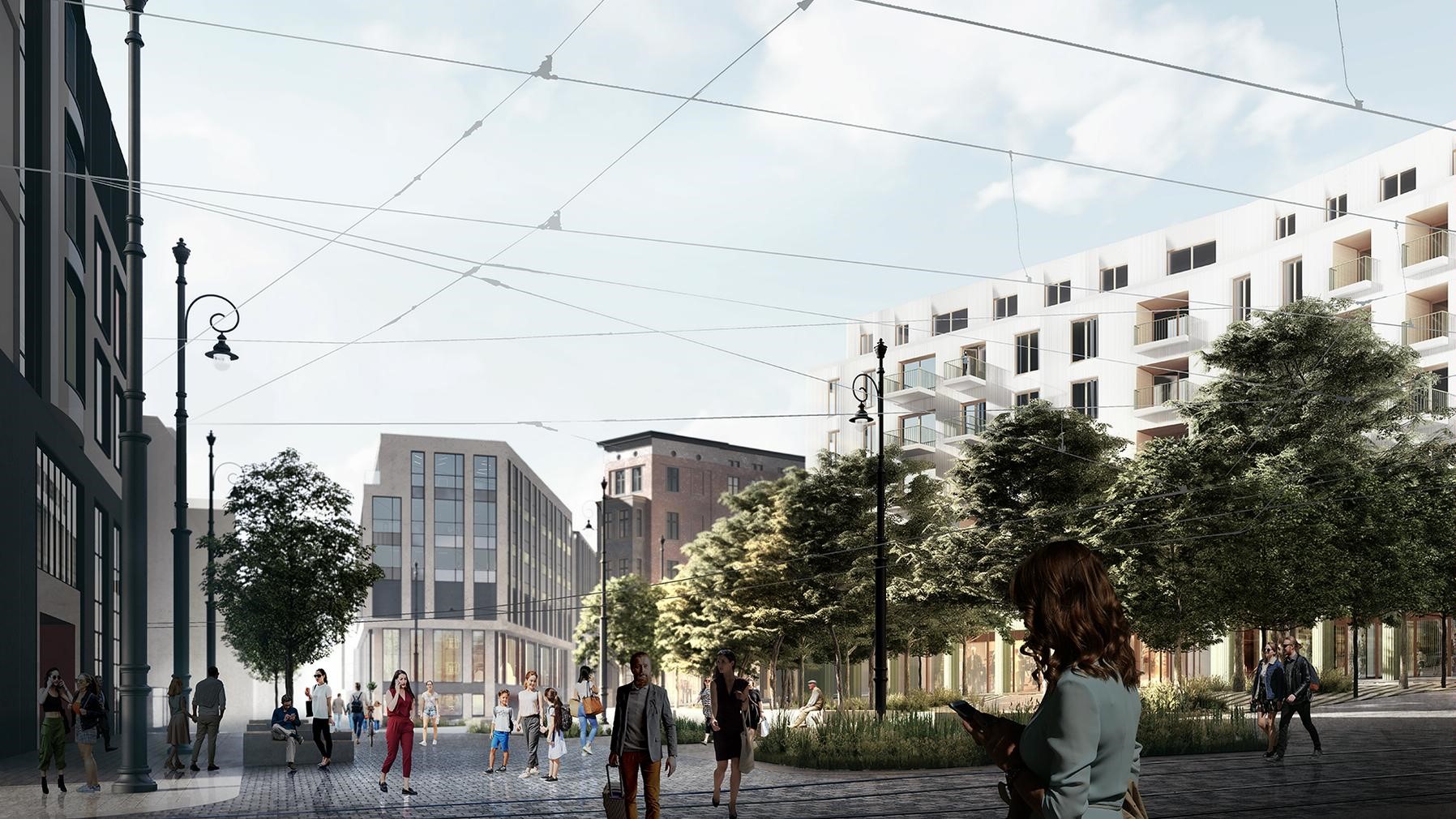 plac wiosny ludów projekt  - UMP