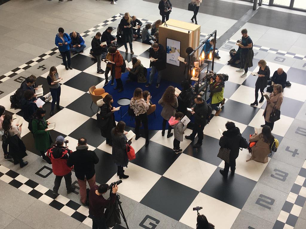 czytanie książek stary browar  - Jacek Butlewski