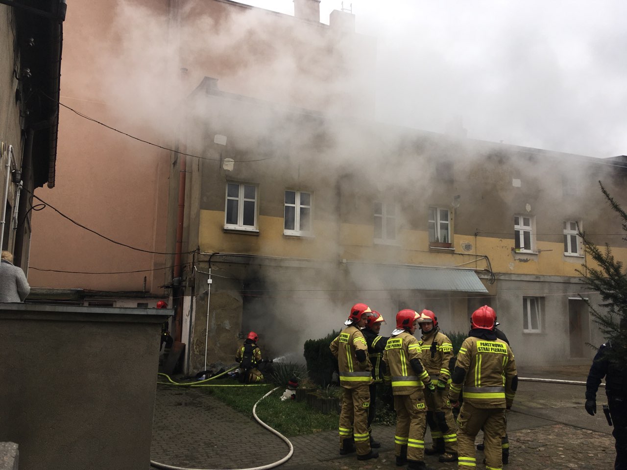 pożar Gniezno - Rafał Muniak