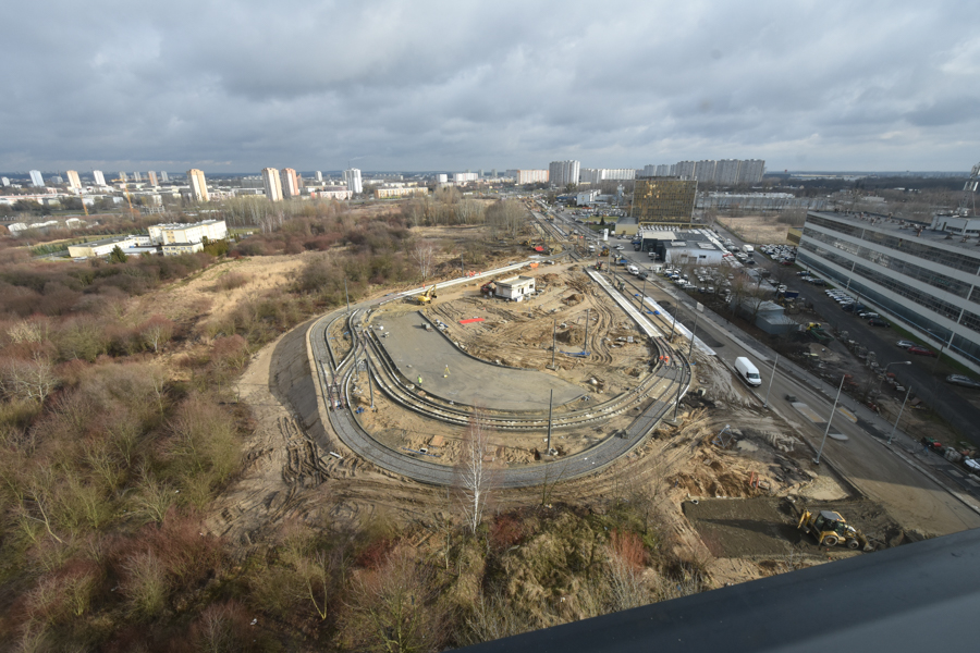 pętla tramwajowa unii lubelskiej - Wojtek Wardejn
