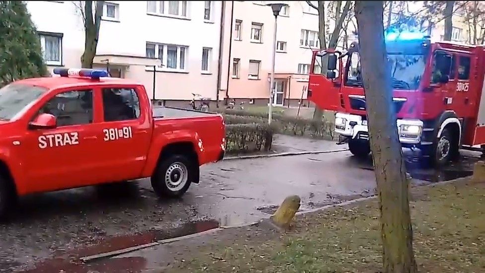 mężczyzna zmarł leszno czad - P.Kamiński