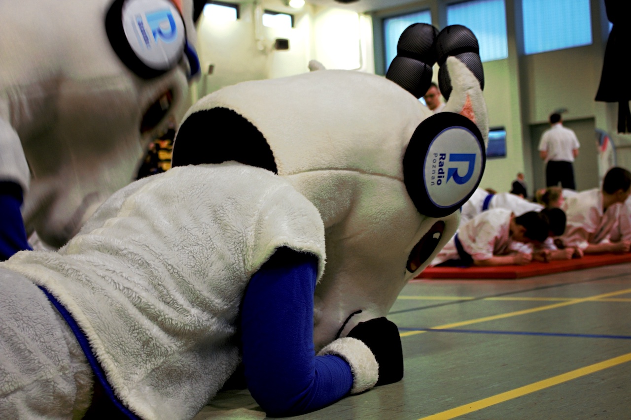 karate nowy tomyśl plank bicie rekordu deska - David Majchrzak - Radio Poznań