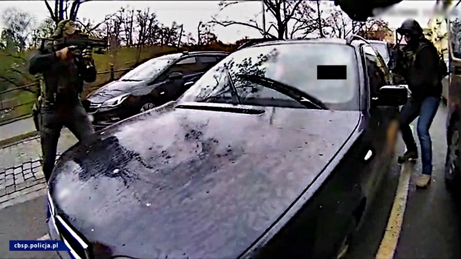 cbśp policja agencja towarzyska samochód zatrzymanie - CBŚP