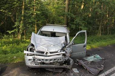 Wypadek pod Gnieznem - 260  - PSP Gniezno