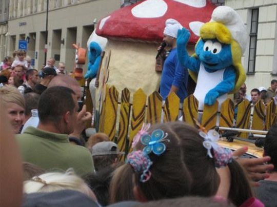 Parada smurfów  - Aleksandra Włodarczyk