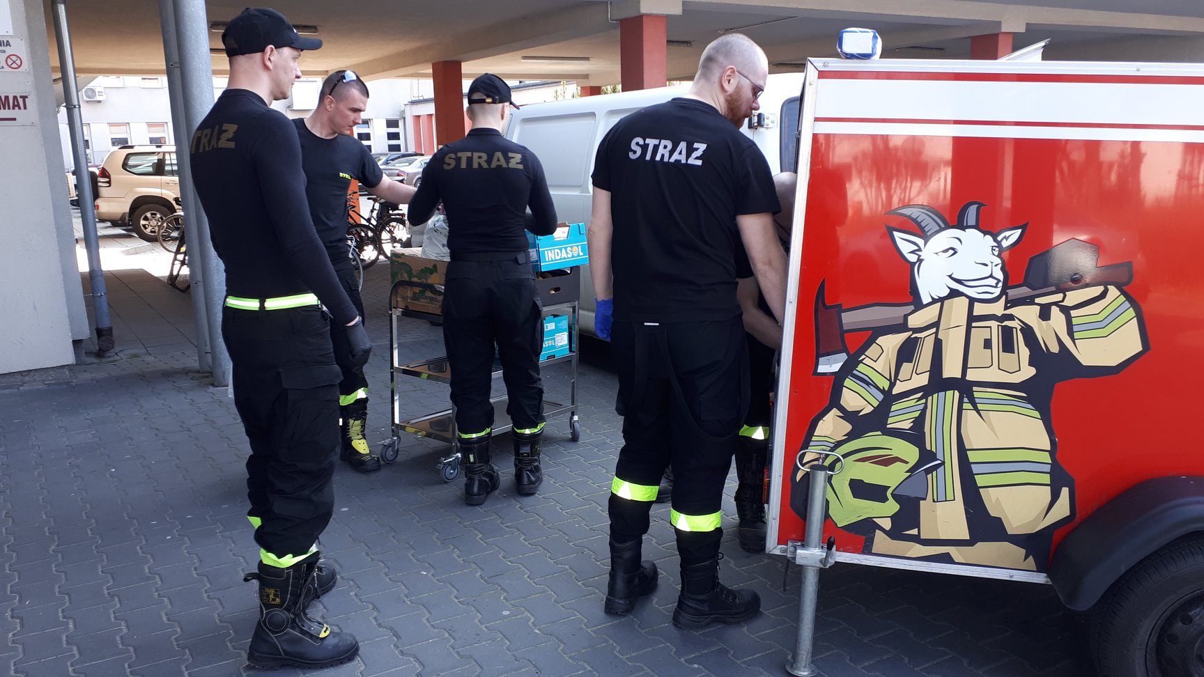 zbiórka dla szpitala  - Ochotnicza Straż Pożarna Poznań-Głuszyna