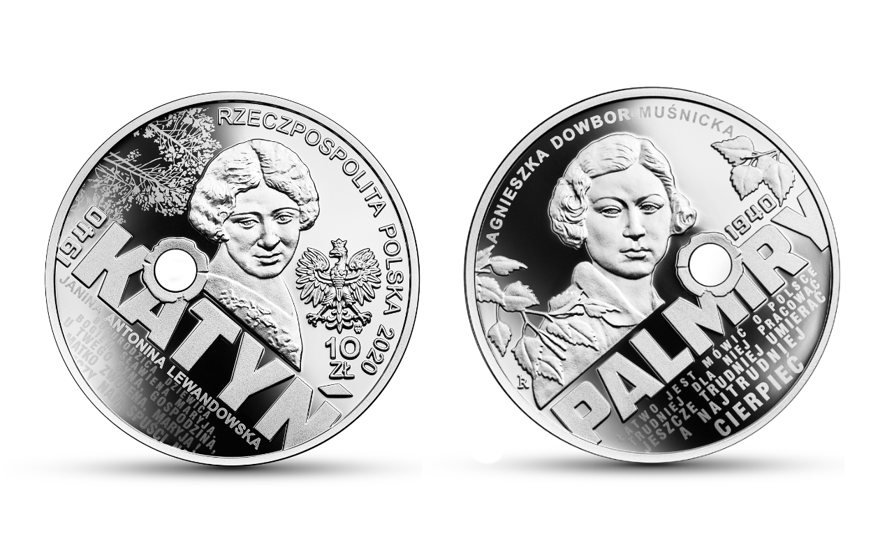 nbp numizmaty janina lewandowska agnieszka lewandowska - NBP