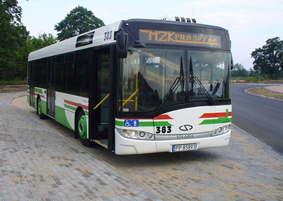piła mzk piła autobus  - MZK Piła