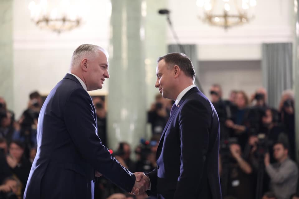 jarosław gowin andrzej duda  - FB: Jarosław Gowin