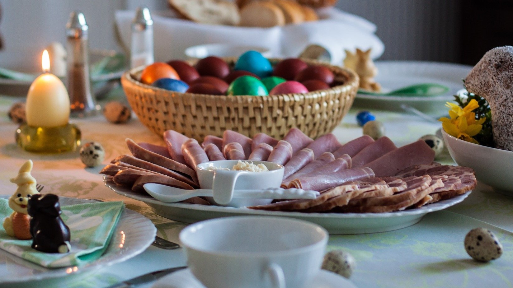 śniadanie wielkanocne wielkanoc - Pixabay