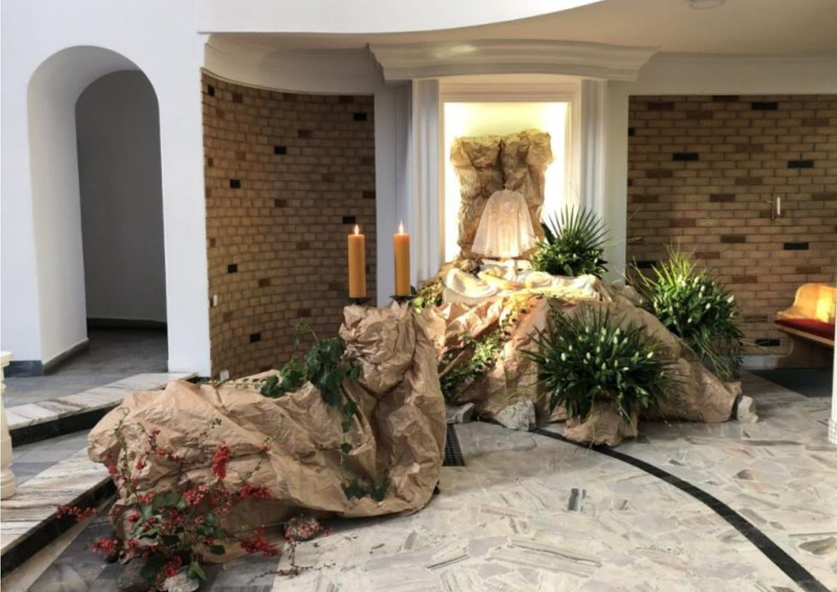 groby pańskie grób pański - Archidiecezja Poznańska/Parafia Chrystusa Dobrego Pasterza w Poznaniu