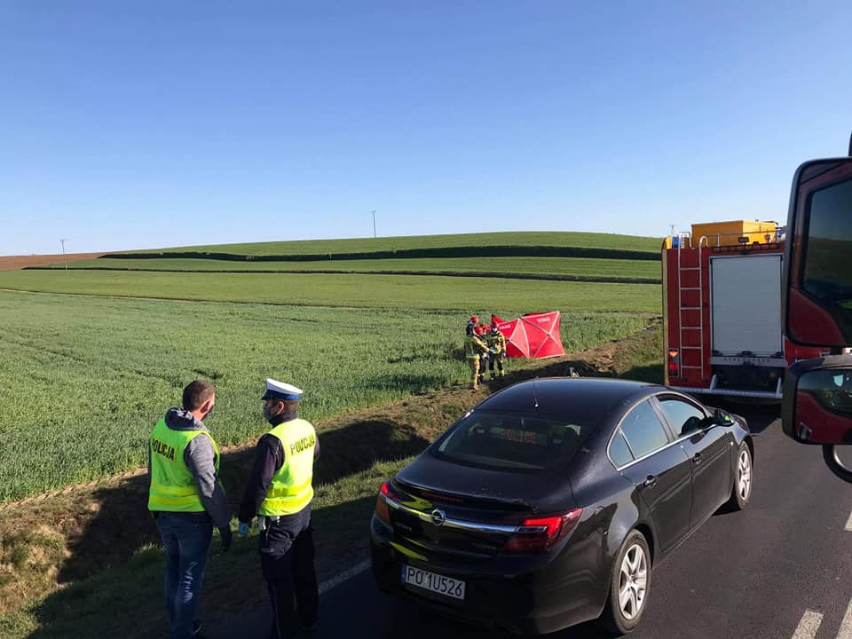 wypadek gostyń dachowanie - OSP JOT Krobia