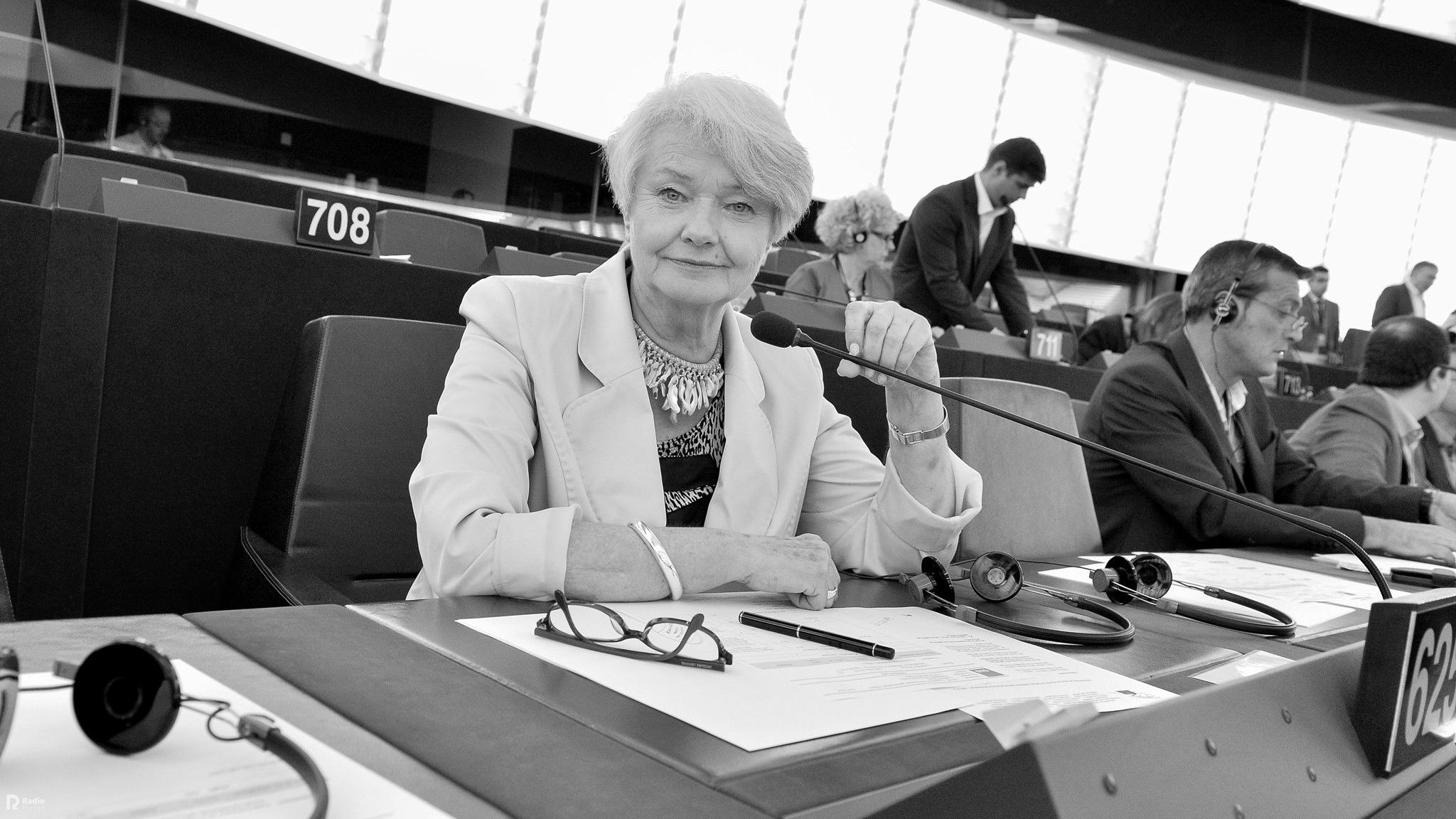 krystyna łybacka czarno-biale