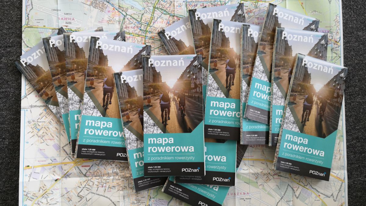 mapa rowerowa poznania 2020 - ZDM Poznań