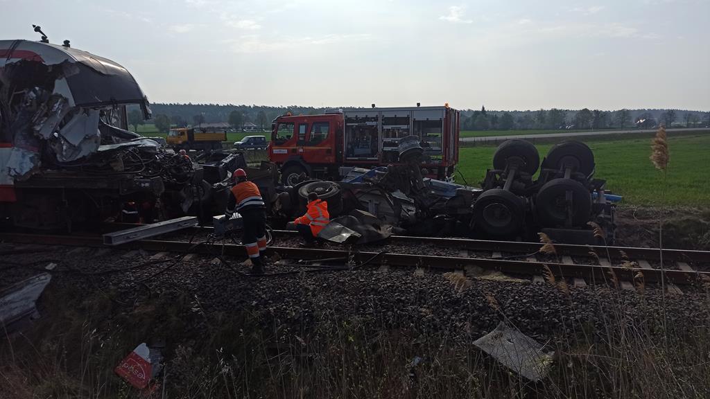 wypadek pociąg z poznania do wągrowca  - Bartosz Garczyński 