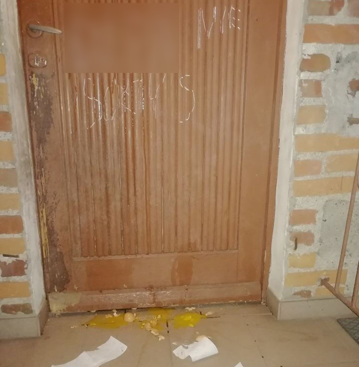 atak na dom sołtysa sulęcinka - FB: Michał Jankowiak