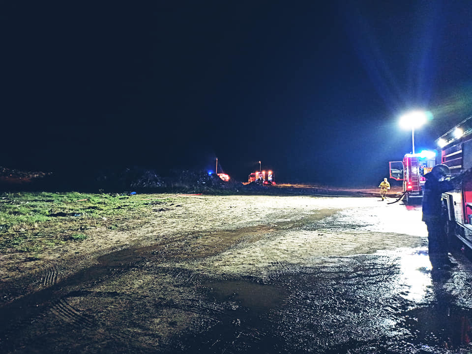 Pożar pysząca 2020 - OSP KSRG Piaski