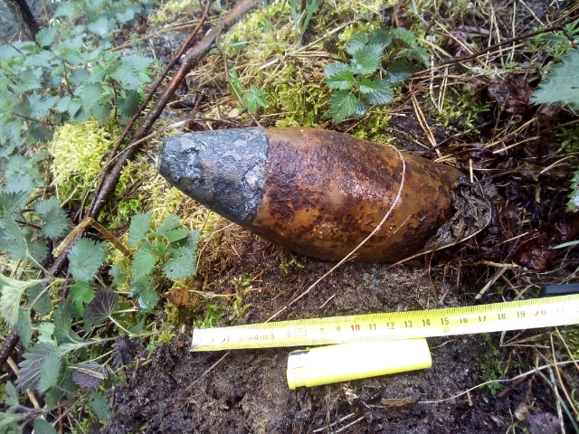 niewybuch i wojna światowa pocisk moździerzowy międzychód  - KPP Międzychód