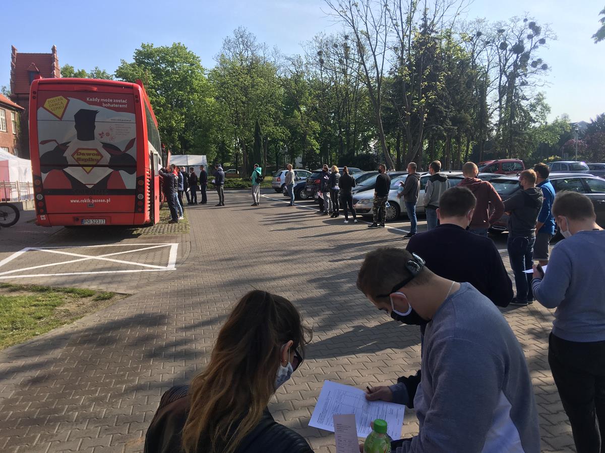 środa wielkopolska krew krwiodawstwo krwiobus - Rafał Regulski - Radio Poznań