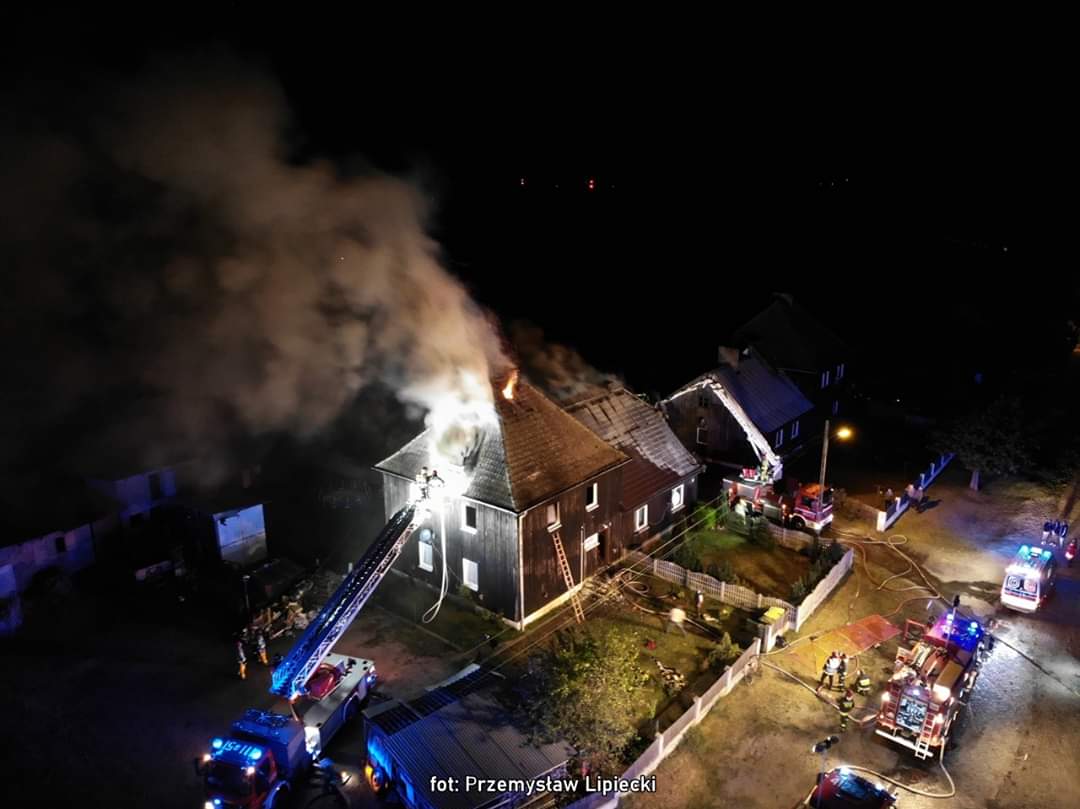 śmiertelny pożar biała - Przemysław Lipiecki