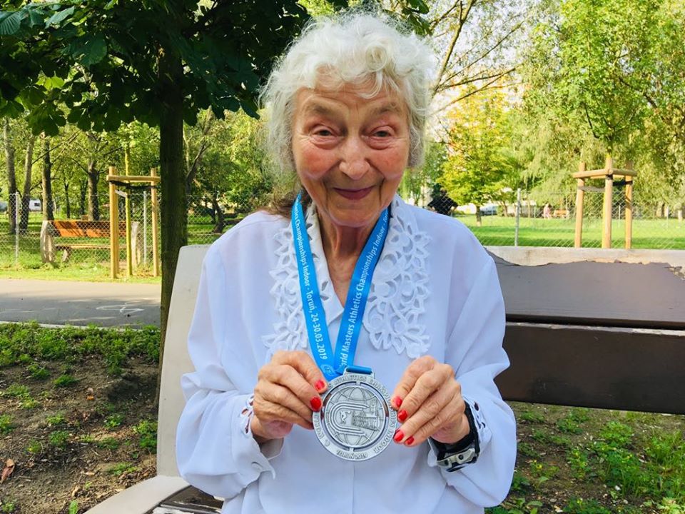 maria pańczak parasolka medal - Adam Michalkiewicz