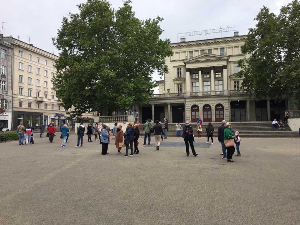 protest plac Wolności