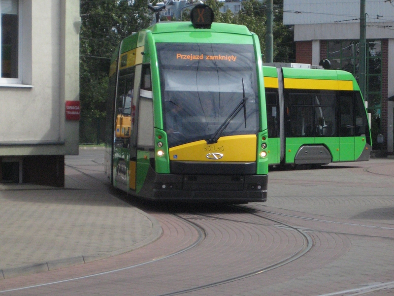 Tramwaj Triamino - zielony - Alicja Łatka