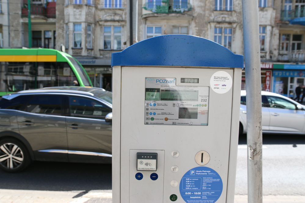 strefa parkowania parkometr  - Leon Bielewicz