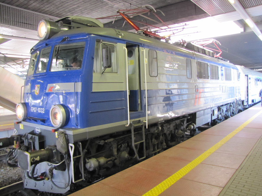 intercity pociąg - Leon Bielewicz