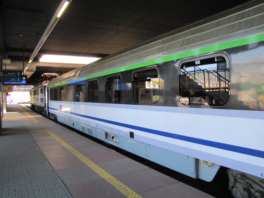 intercity pociąg - Leon Bielewicz