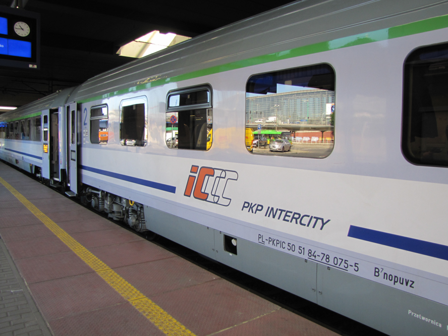 intercity pociąg - Leon Bielewicz