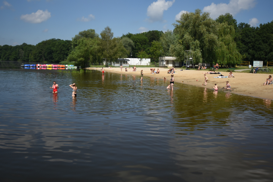 jezioro kąpielisko poznań  - Wojtek Wardejn