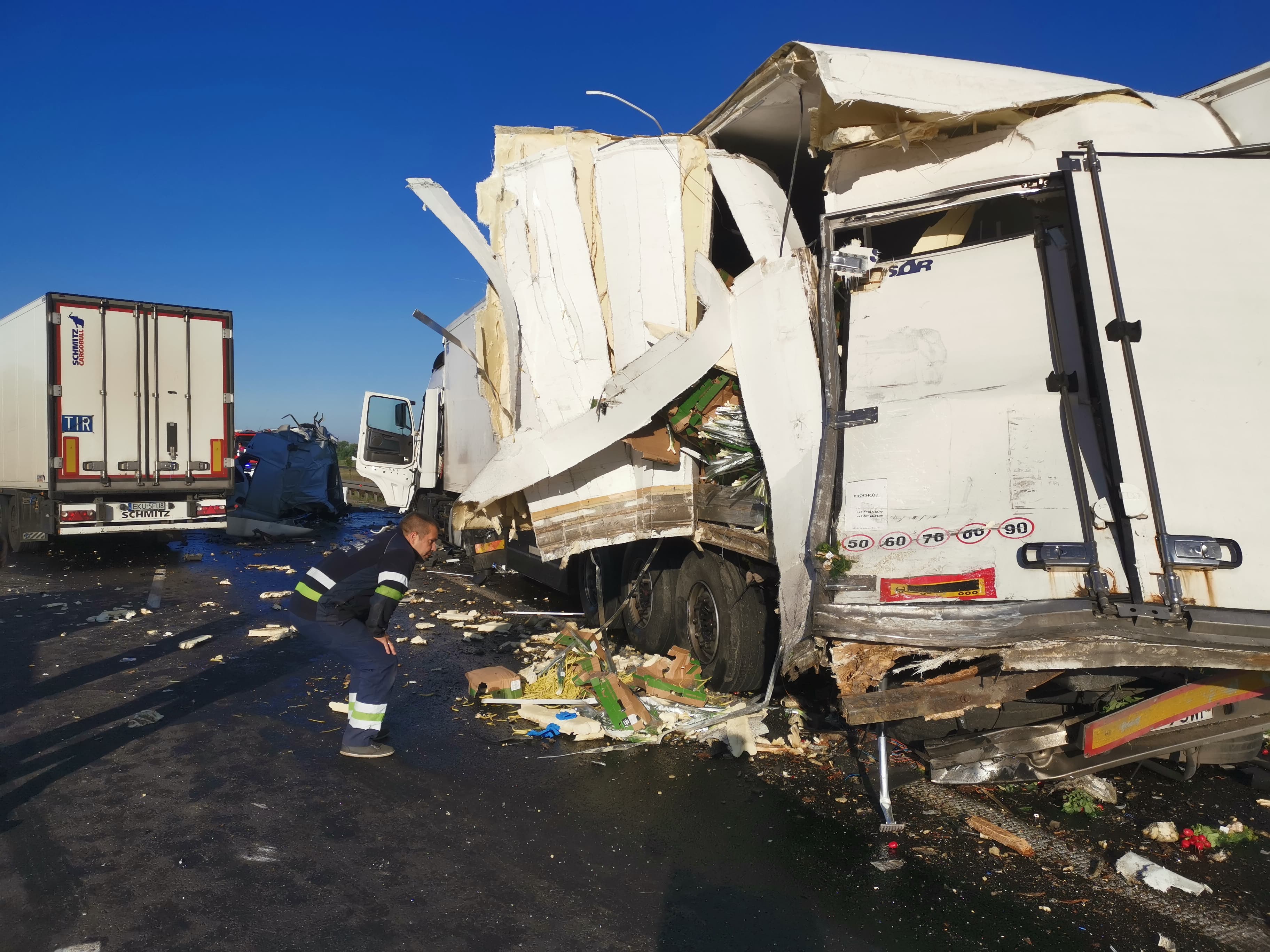 wypadek S5 Kleszczewo - Michał (MotoSygnały)