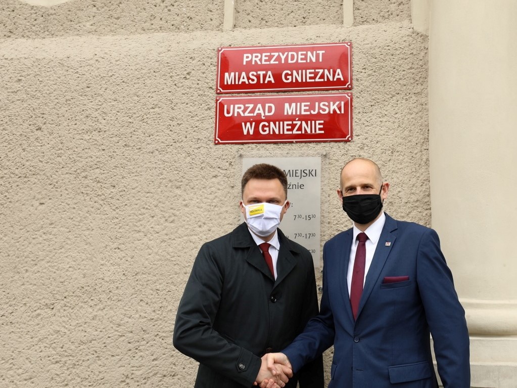 Tomasz Budasz i szymon hołownia  - FB: Tomasz Budasz